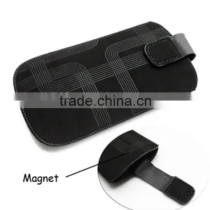 China Manufacturer Cowhide Leather High Quality Case for IPhone 5,for IPhone 5 Pouch Case thumbnail-1
