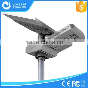 Adjustable Solar Panel, 20w 30 40w All in One Solar LED Street Light, Solar Roadway Light, With Microwave Motion Sensor Quality Choice thumbnail-2
