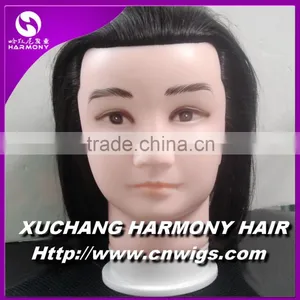 QUALITY STOCK 100% Human Hair Training Doll Head Brown and Blonde Color Can be Curled and Straightenned and Dye Quality Choice thumbnail-3