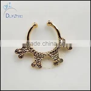 Fashion Unisex Fake Septum Clicker Body Non Piercing Jewelry thumbnail-3