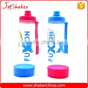 Portable Wide Mouth Custom Logo Plastic Tritan Water Bottle thumbnail-6