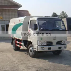 Low Price Dongfeng Sealed Garbage Truck for Sale thumbnail-1