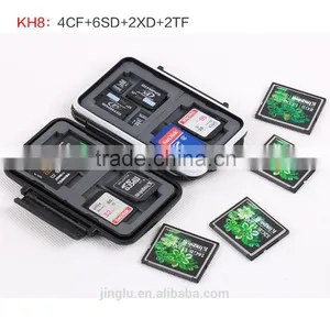 LYNCA KH8-7 Water-Resistant Anti-shock Memory Card Case for 4CF+6SD+2XD+2TF thumbnail-1