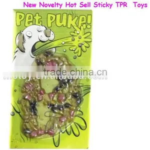 Fashional and Scary Pet Puke Toys ,Soft Rubber Puke, thumbnail-2