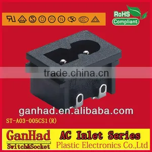 IEC8 AC Power Socket of Right Polarity thumbnail-1