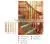 Red Oak Handrail Teak Wooden Stair Part thumbnail-1