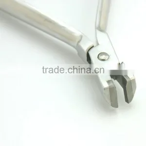 Orthodontic Distal End Cutter 13cm With TC Safety Cut Hold By Taidoc thumbnail-2