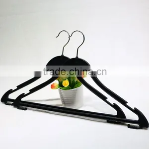 Bulk Black Plastic Suit Hanger for Hotel thumbnail-1