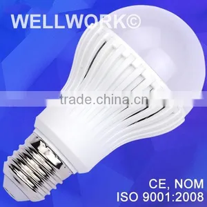SMD 5730 9W LED Bulb Light Plastic Fiture thumbnail-1