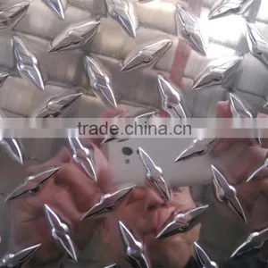 Alloy 5083 Anti-slip Aluminum Diamond Plate for Stair Step thumbnail-1