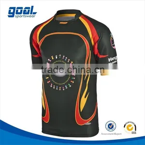 Hot Selling High Class Wholesale Blank School Sublimation Rugby Shirt thumbnail-1