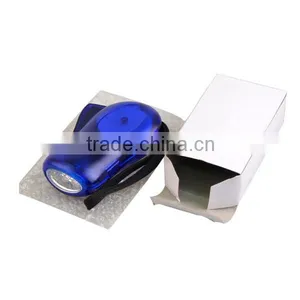 China High Quality Emergency 3 LED Dynamo Ultraviolet Torch Light thumbnail-6
