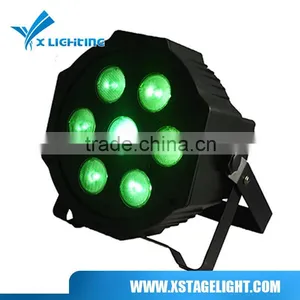 7x10W 4 In1 Rgbw Flat LED Par Light 7*10W thumbnail-6