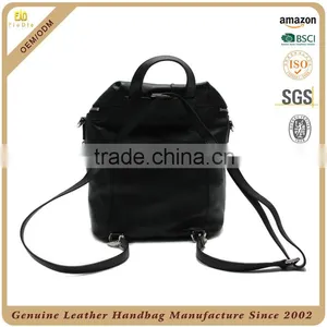 Fashion Quality Convertible Backpack Purse Black Leather Backpack for Women Quality Choice thumbnail-6