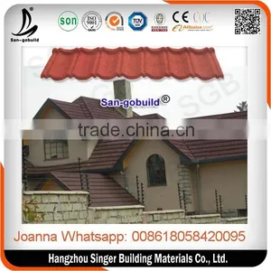 Galvanized Factory Direct Sell Colorful Prefabricated House Metal Roofing in Zhejiang thumbnail-1