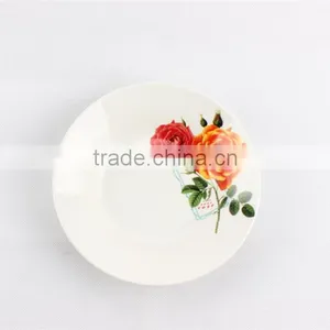 Bulk Ceramic Super White, Linyi Hongshun Soup Plate 8" Porcelain Plates thumbnail-4