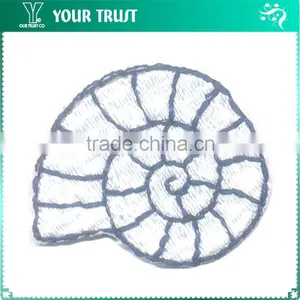 Orange Light Orange Star Clothing Applique Custom Woven Patches thumbnail-3