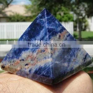 Natural Lapis Lazuli Pyramid thumbnail-1