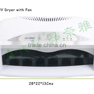Professional Quick Drying Salon Equipment 42W Nail Art Curing Fan Plus Nail UV Lamp Led thumbnail-2
