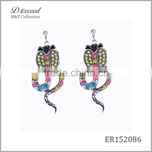 New Designs Ladies/Women's Vintage Jewellery Earrings Bohemian Style Cobra Gold/Silver Plating Drop Earrings thumbnail-3