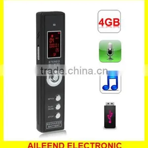 Support Telephone Recording Monitor Digital Voice Recorder With MP3 Player Function thumbnail-1