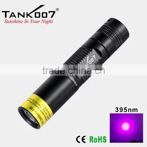 Best UV Flashlight With 1w 395nm Japan High Quality UV Chip TANK007 TK566 thumbnail-1