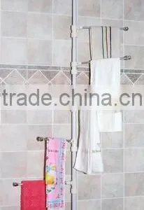Telescopic Pole Towel Rack Stand thumbnail-1