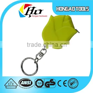 Yellow Folwer Design 0.1mm Thickness Blade Mini Tape Measure thumbnail-5