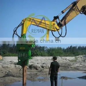 Excavator Mounted Hydrulic Vibro Hammer Equipment thumbnail-1
