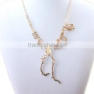 2016 New Design Vintage Europe Fashion Jewelry Dinosaur Necklace thumbnail-1