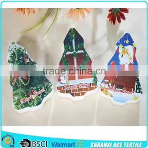 Cotton Material Romantic Heart Shape Compressed Towel Screen Printed Heart Compressed Towel Quality Choice thumbnail-3