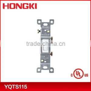 UL 15A Single Pole Push in and Side Wired Toggle Switch 120-277V thumbnail-1