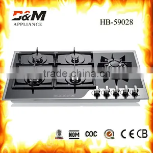SS Top Nice Designed Gas Stove Hob With 5burners thumbnail-4