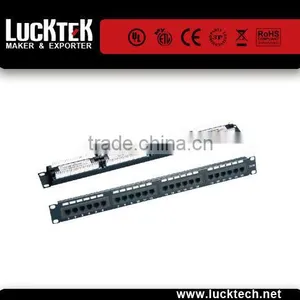 UTP CAT5E CAT6 6 Port , 12 Port, 24 Port Patch Panel thumbnail-1