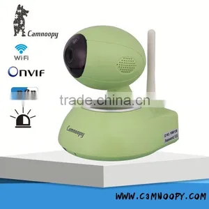 Onvif H.264 PT Pan&tilt Wireless PT ip Camera Two-way Audio 128GB SD Card ip Camera Wireless Max 64ch Wireless Alram Sensor thumbnail-1