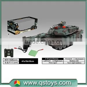 Shantou 2015 Newest 7 Functions Remote Control Toy Tank for Boys With ABS Material thumbnail-1