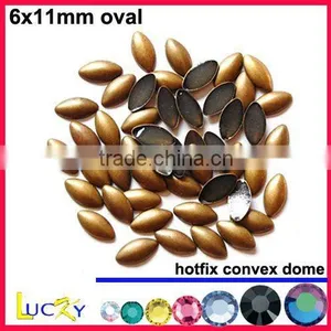 Hot Fix Rhinestuds, Hot Fix Convex Dome,hot Fix Dome thumbnail-1