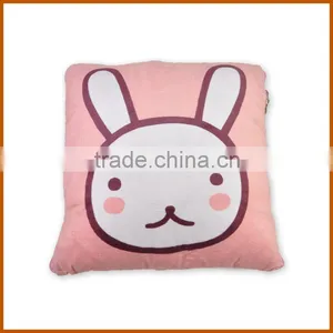 Cute Plush Kids Polar Fleece Throw Pillow thumbnail-1