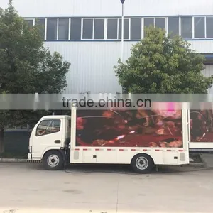 Factory Price New Design Top Sell P10 Waterproof Screen Full Color Led Advertising Truck thumbnail-5