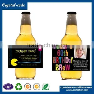 2016 Popular Self-adhesive Printing Wine Bottle Label thumbnail-4
