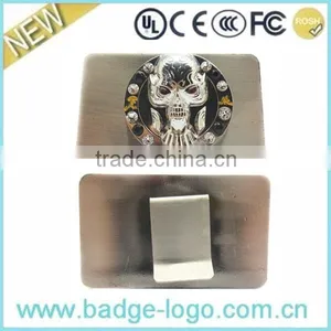 Custom 2d/3d Logo Metal Hat Clip thumbnail-1