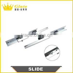 Two Fold Concealed Undermount Extension Drawer Slides thumbnail-1