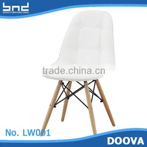 Plywood Inside Wood Dine Chair With Leather thumbnail-2