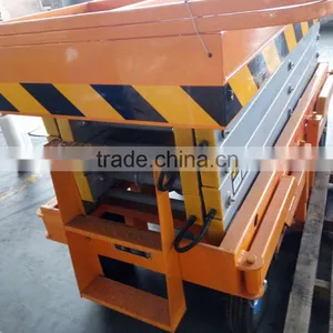 14m Hydraulic Scissor Lift Capacity 500kg With High Quality thumbnail-4