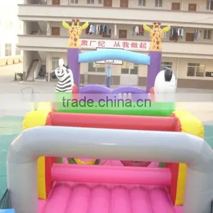 Commercial Outdoor Inflatable Bouncer /inflatable Slide Bouncer /giant Inflatable Obstacle Bouncer thumbnail-4