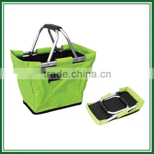 Used Double Hand Folding Shopping Basket thumbnail-4