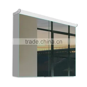 Classical Design Bathroom Vanity Cabinet ,illuminated Mirror Cabinet With Led Lights on Top thumbnail-2