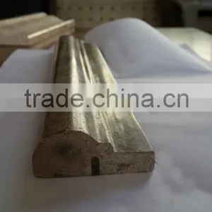 Brown Polished Marble Emperador Light Ogee Moulding thumbnail-1