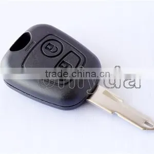 Hot Sale Peugeot 2 Button Remote Key Shell With NE73 Blade Without Logo 50% Free Shipping thumbnail-1