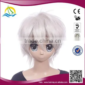 High Quality Good Price Cosplay White Wig thumbnail-1